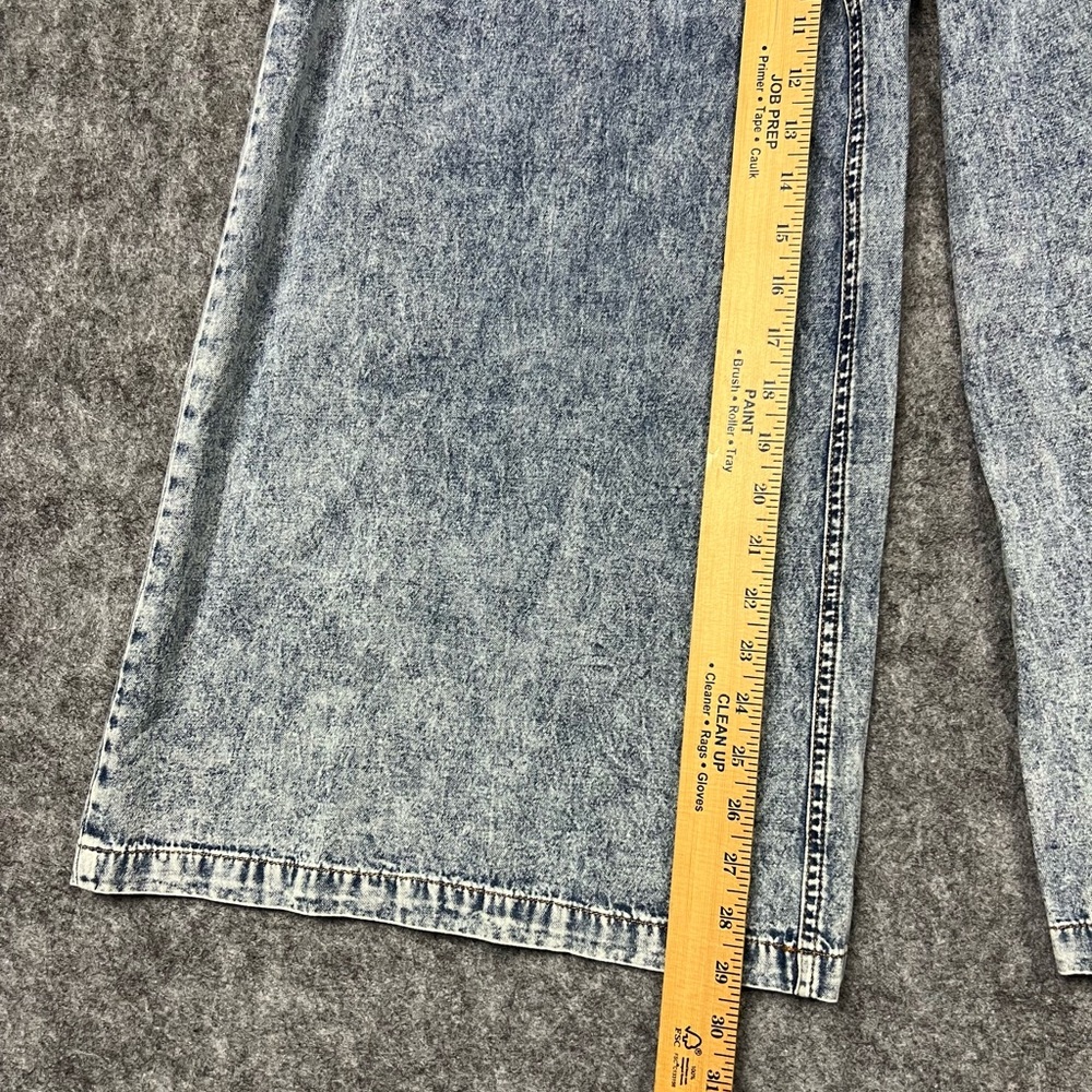 Mulla Jeans Women's Wide-Leg Light Blue Jeans Size Medium NWT - Picture 5 of 9